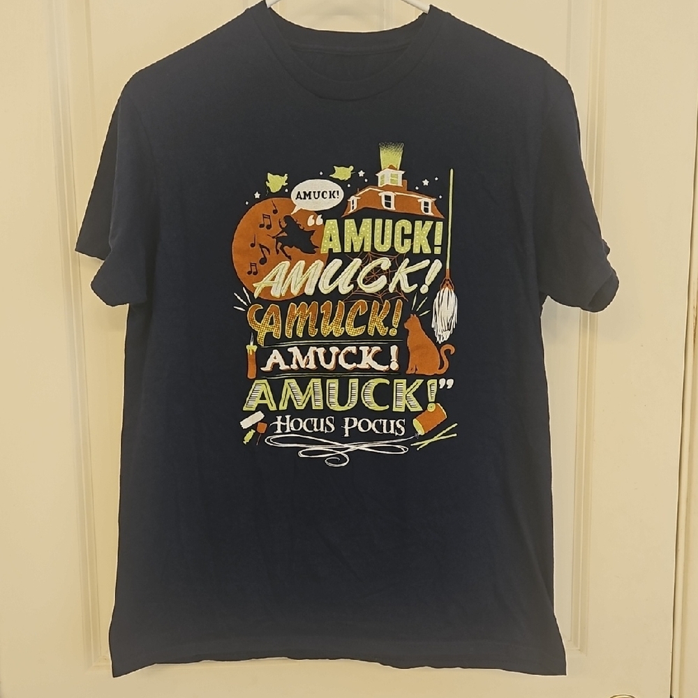 Disney Parks Navy Hocus Pocus Graphic Tee